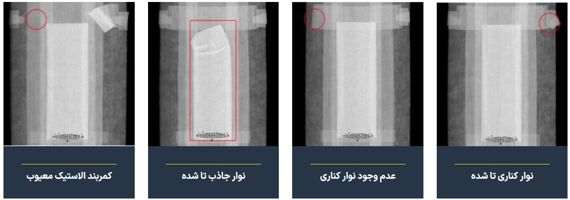 کنترل کیفی پوشکربا پردازش تصویر صنعتی